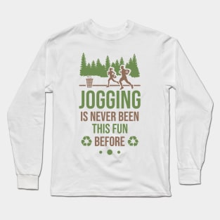 Plog Tshirt - Jogging Plogging To Clean Nature Fitness Long Sleeve T-Shirt